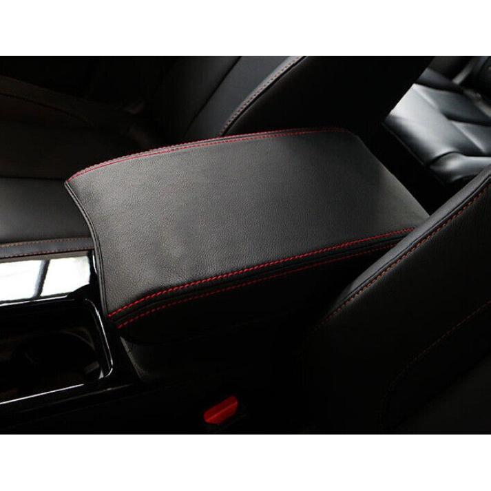 For Mitsubishi Eclipse Cross 2018-2023 Leather black Armrest Box Cover Protector