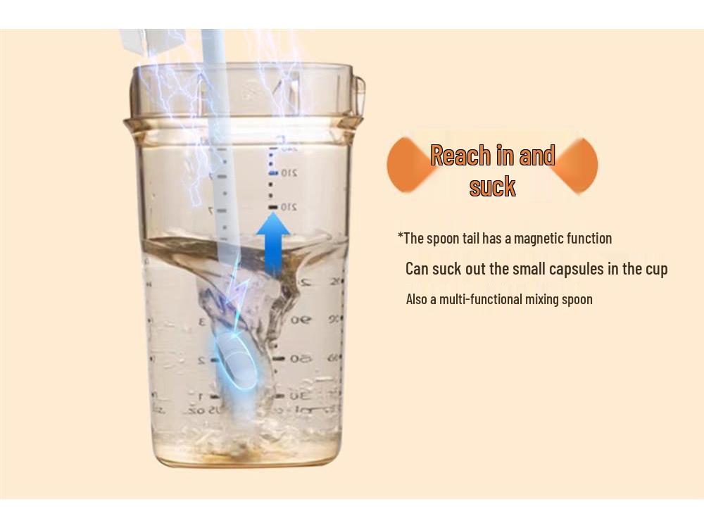 Automatic Magnetic Coffee and Milk Mixer Coaster
