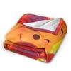 Mantas de Dibujos Animados de Winnie the Pooh Felpa de Coral Polar Aire Acondicionado Manta Ligera Portátil para Ropa de Cama Coche Felpa Colcha Fina