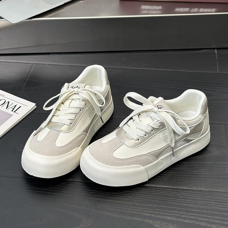 Little White Shoes Women's Autumn New Versatile Round Head Niche Design Women's Shoes Versatile