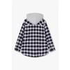 Studio Tomboy Hooded Check Shirt 9175421981arr
