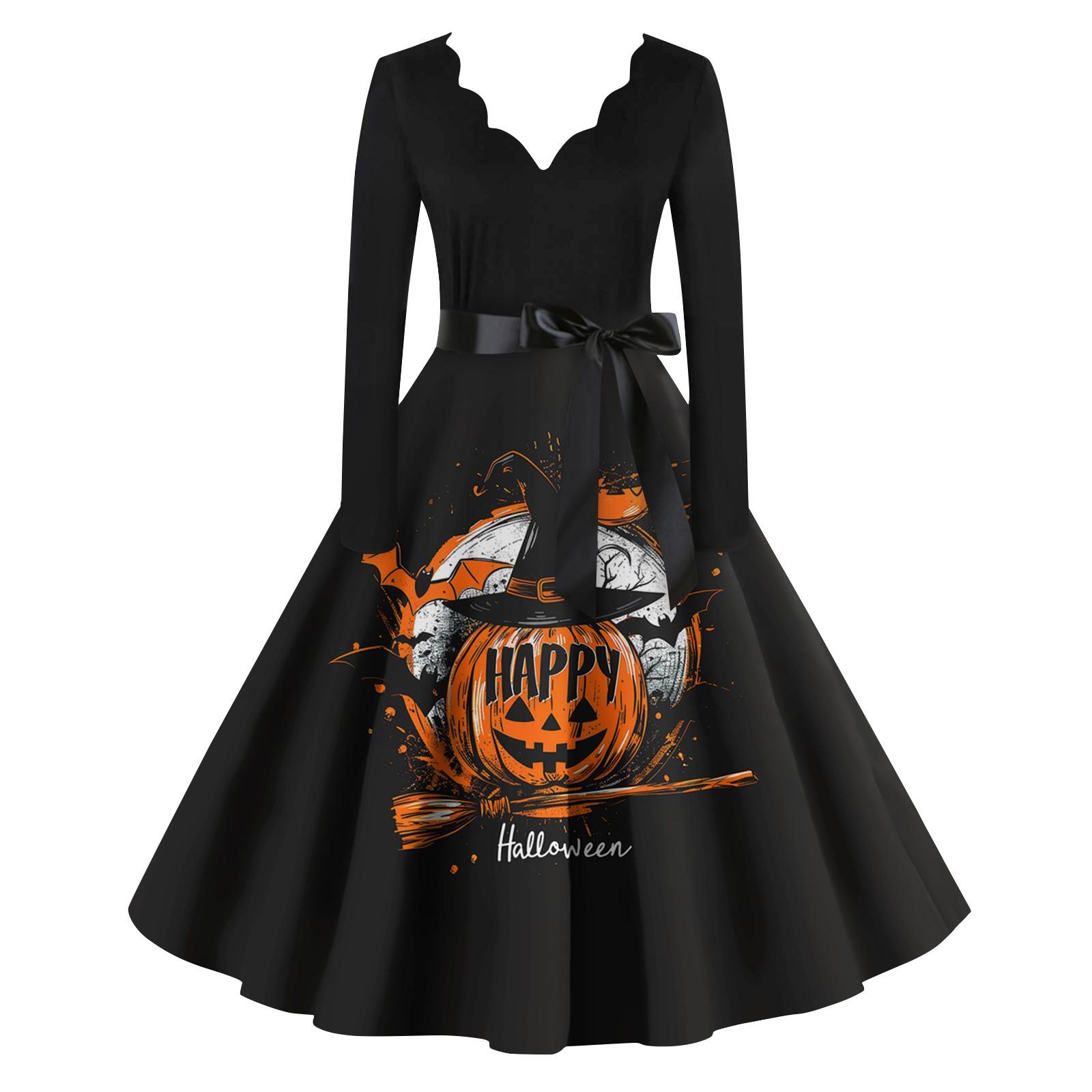 

Женское повседневное модное платье с длинным рукавом и принтом, вечернее повседневное платье с V-образным вырезом и вырезом XXXL серый