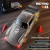 1:43 Alloy Drift RC Car - Gyroscope, Double Doors, 2.4G Remote Control, Full Throttle & Steering, Lights