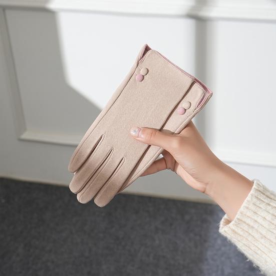 Winter Gloves for Women Cold Weather Touch Screen Gloves Windproof Fleece Warm Gloves for Outdoor Driving