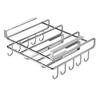 Under Cabinet Cutting Board Organizer Holder Kitchen Hanging Chopping Board Pot Lid Kitchenware Storage Rack Stainless Steel