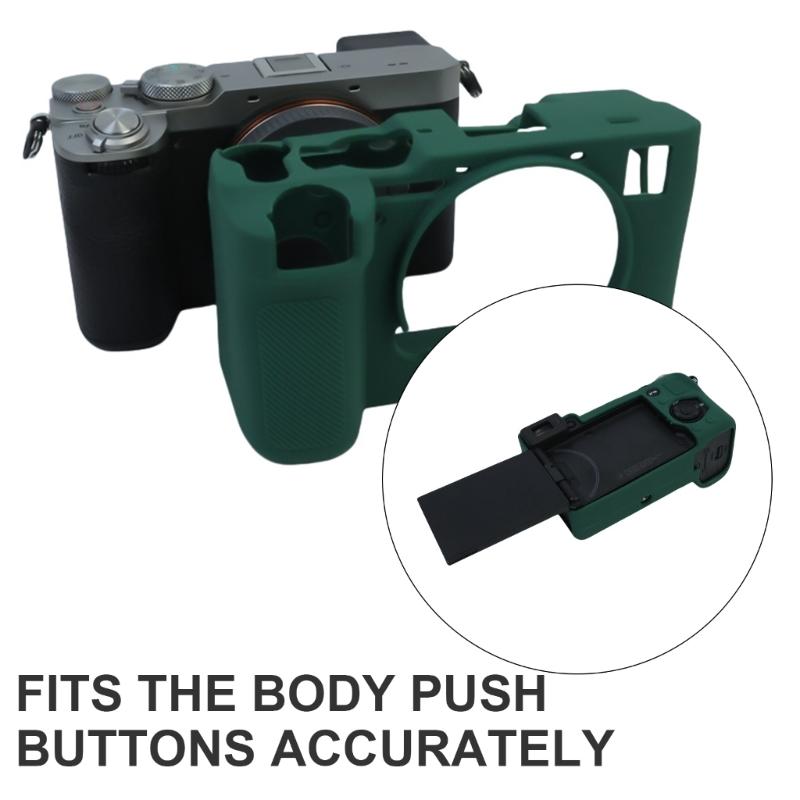 Silicone Camera Case For 7C II Camera Full Body Protective Cover, Lightweight and Durability Improve Grip