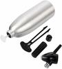 Soda Water Siphon  Ultimate  Aluminum  Soda Maker  1 Liter - Make Soda Infusions  - Uses Standard C