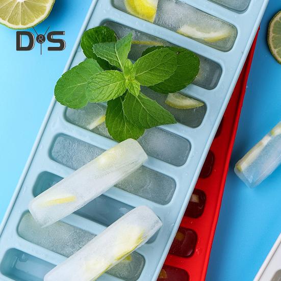 Silicone Chocolate Mold Ice Cube Tray 20ml Capacity Easy Release with Hanging Hole Homemade Crayon Candy Making Tools