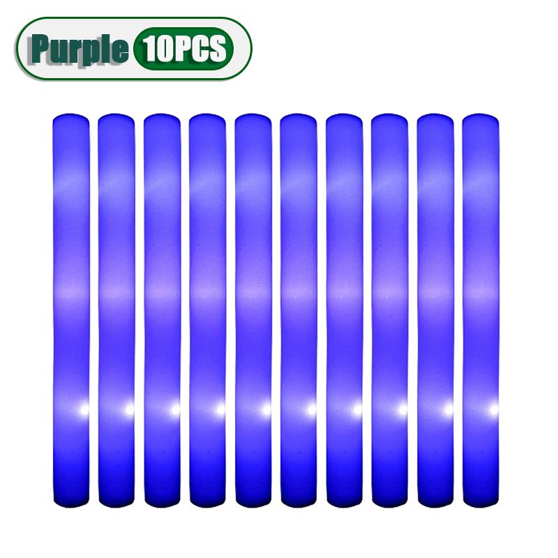

10 ШТ. Светящиеся палочки, светящиеся реквизиты для вечеринки, музыкального фестиваля, концерта, свадебного торжества, Хэллоуина, Марди Гра, ночного мероприятия, декор