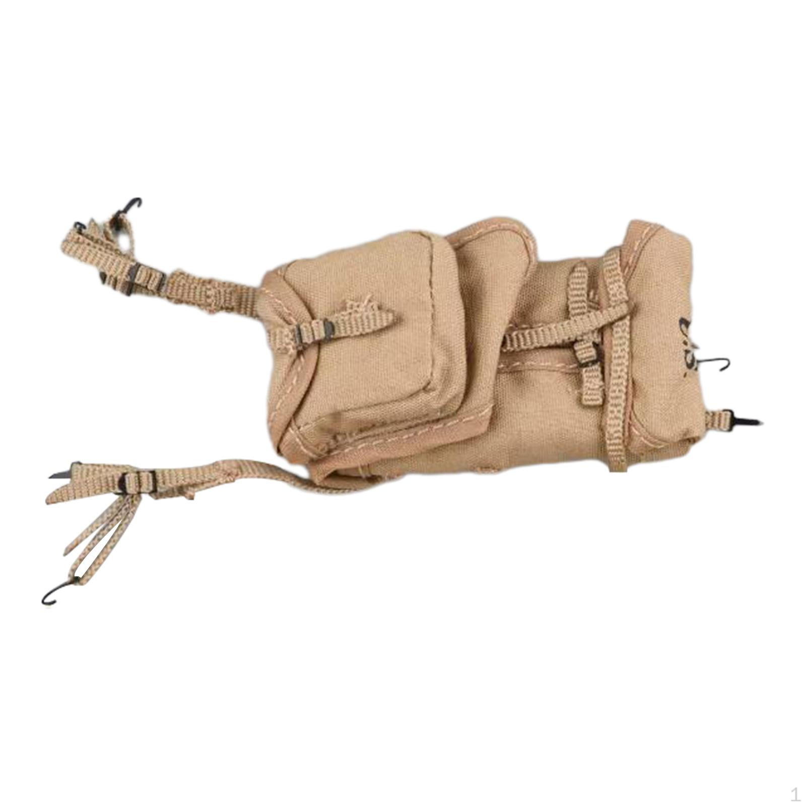 

1:Рюкзак 12 весов, классическая стильная уличная сумка на плечо для 6-дюймовых фигурок куклы BJD