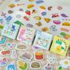 40 - Sheet Mini Carton - boxed Cute Cartoon Stickers, Colorful Graffiti - inspired Illustrations, Self - adhesive