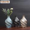 Japanese Style Rough Pottery Mini Vase Vintage Terrarium Home Decorations Plant Pot Household Flowerpot Tea Table Decoration