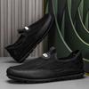 Net shoes men's summer breathable thin hollow men's casual beanie shoes non-slip soft sole summer sports net shoes lightweight