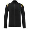 Mens Womens Winter Sport Training Jacket Long Sleeve Stand Collar Outdoor Football Running Gym Wear