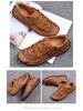 Lässige Lederschuhe für Herren: Große Größen 45-48, Jugendlicher koreanischer Stil für Sommer, Frühling und Herbst.