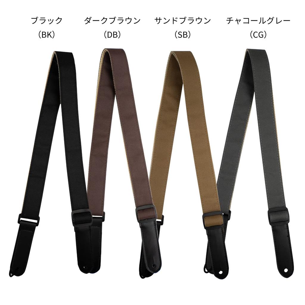 Ukulele Strap Charcoal KIWAYANO.2000/CG (Endpin Type, Gray)