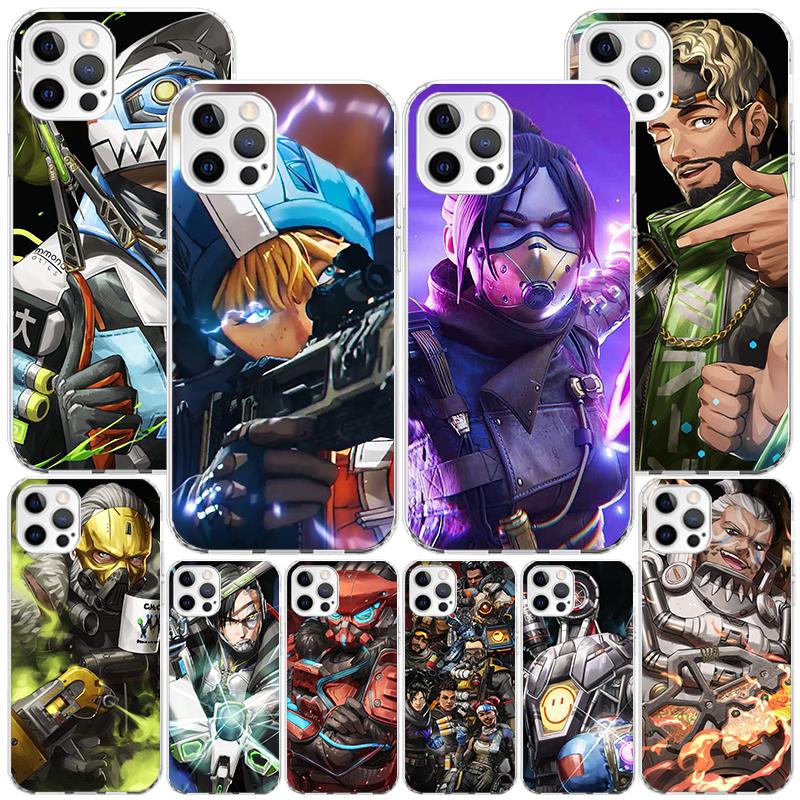 Apex Legends Phnoe Case for Iphone 17 Air 16 16E 11 12 13 Mini 14 Plus 15 Pro Max 7 8 + SE 2020 Phone Cover Coque 17 Air 16 11 1