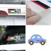 Bulk Auto Decoration Sticker Free Palestine Flag Design Adhesive Body Decal For Vehicles