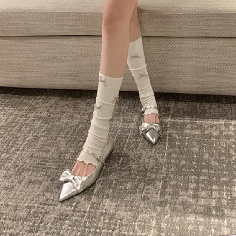 New Style Women's Shoes Pointed-toe Flat Single Shoes