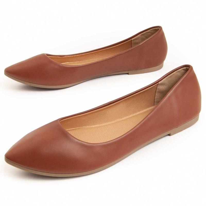 Montevita Bailarina Casual Para Mujer.    Balleri8  96074 40 bruin