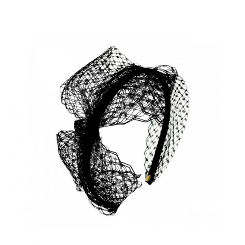 So Salt Jennifer Olette Veil Hairband Ji2d112008