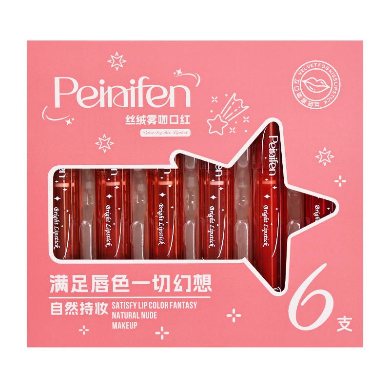Набор матовых помад Modern Brown, Soft Matte Red 6 помад