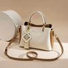 Highquality Genuine Leather Women's Handbag 2026 New Large Capacity Shoulder Crossbody Bag For Moms Female Versatile Daily Bag