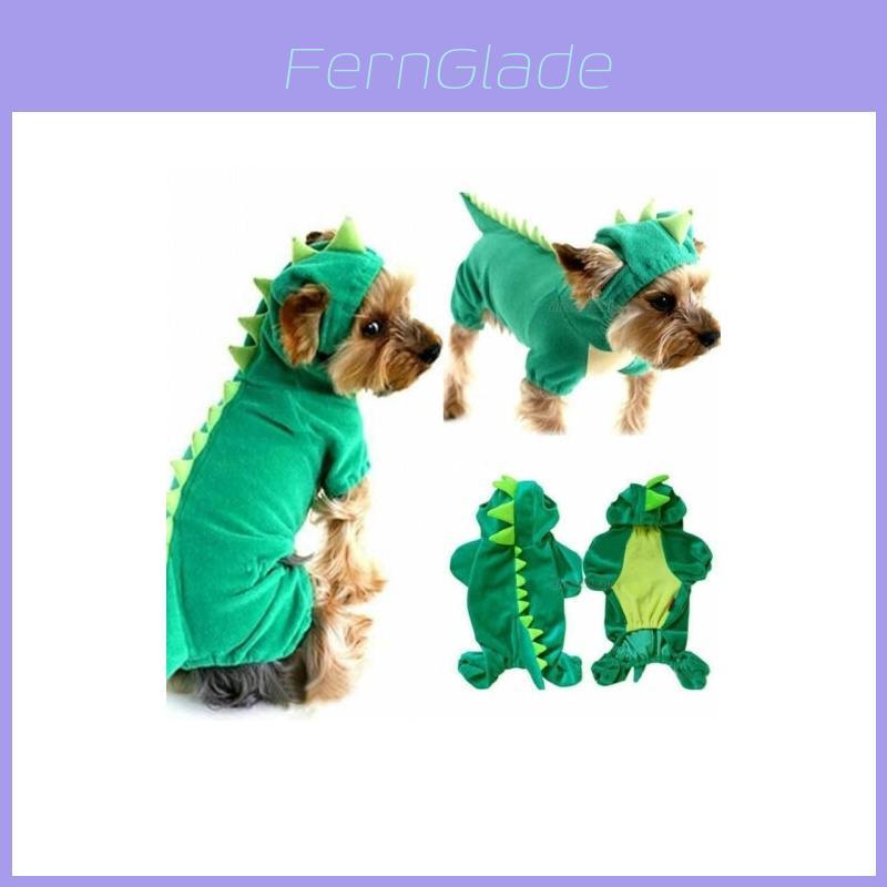 Costume Giacca Dinosauro per Cane Gatto Animale Domestico in Silicone di Alta Qualità in Vari Colori Vivaci
