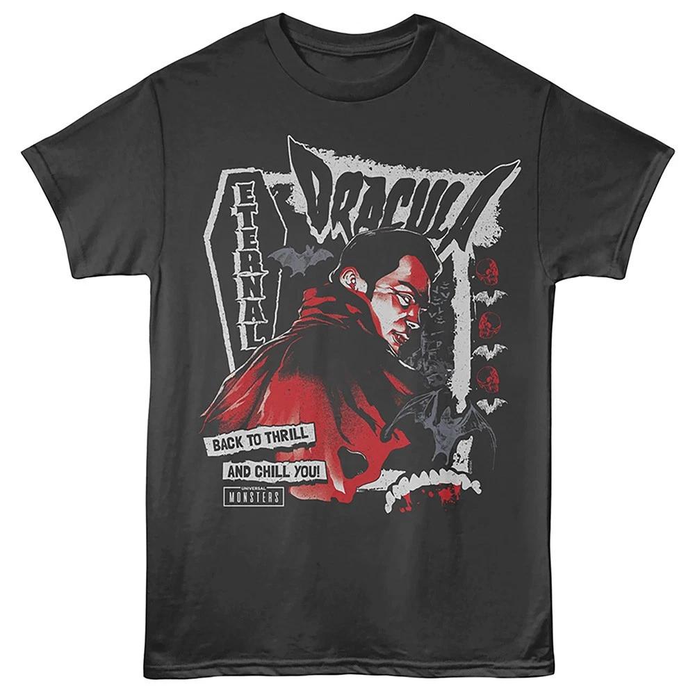 Universal Monsters Movies Dracula Back To Thill & Chill You Men s T Shirt S