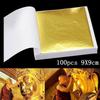 Exquisites Blattgold-Kunstdesign mit vergoldetem Rahmen für DIY-Dekorationsprojekte