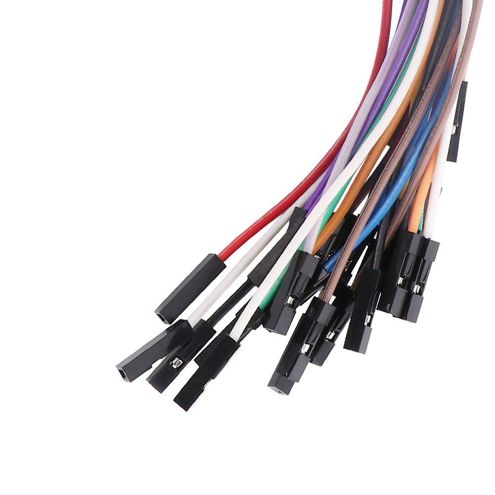 Female To Female Male To  Female 2.54mm 20cm DIY Jumper Wire Dupont Cable Breadboard Connector