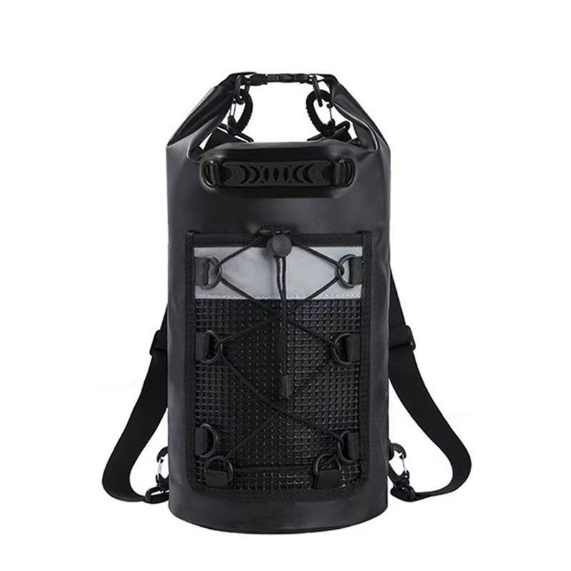 Waterproof Reflective PVC Dry Bag for Camping, Beach, and Swimming