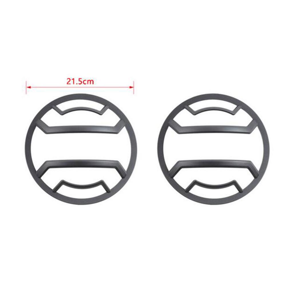 2x Front Headlight Lamp Guard Cover Trim For Jeep Wrangler JL 2018+ Accessories