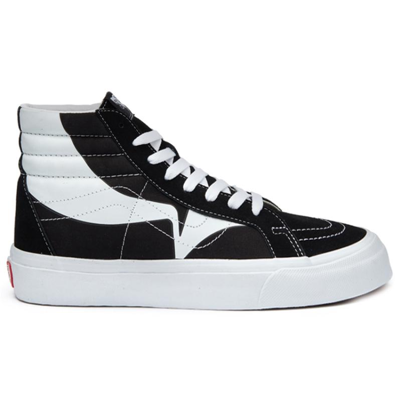 Vans Sk8 Hi Reissue 'Warp Black White' Vans VN0A4U3D21N