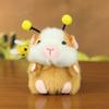 Birthday Gift Children Plush Toys Cute Guinea Pig Pendant Plush Doll Stuffed Animals Cartoon Kapibala Keychain Christmas Gifts
