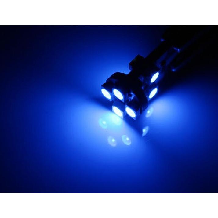 20000K Ultra Blue 8-SMD T10 LED Bulbs For Car Parking Lights 168 194 2825 W5W