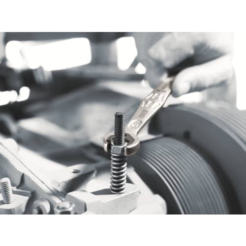 Wera Combination Ratchet Wrench, 17, Length 224mm, 073277