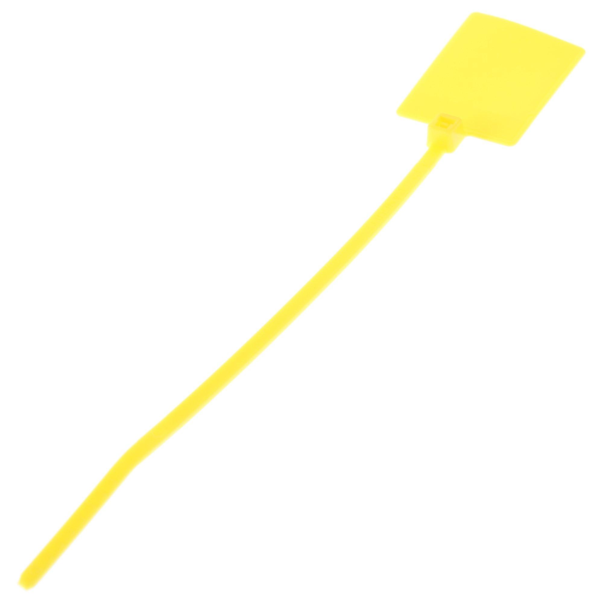 

Panduit Flag-Shaped Nylon Cable Ties, Yellow, PLF1MA-C4Y