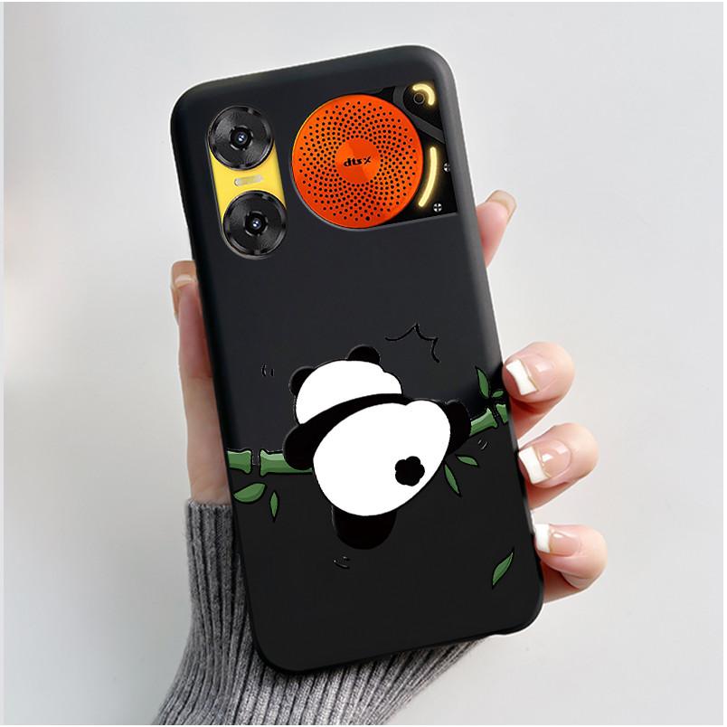 Custodia per Telefono Per ZTE Nubia Music 2 Custodia Z2460 Z2353 Estetica Gatto Carino Astronauta Nera Morbida TPU Silicone Copertura Protettiva Integrale