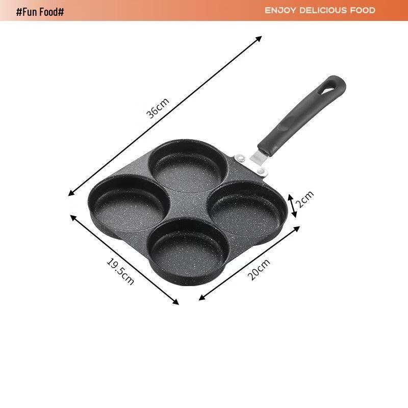 

Wutuo Non-Stick Multi-Compartment Breakfast Frying Pan