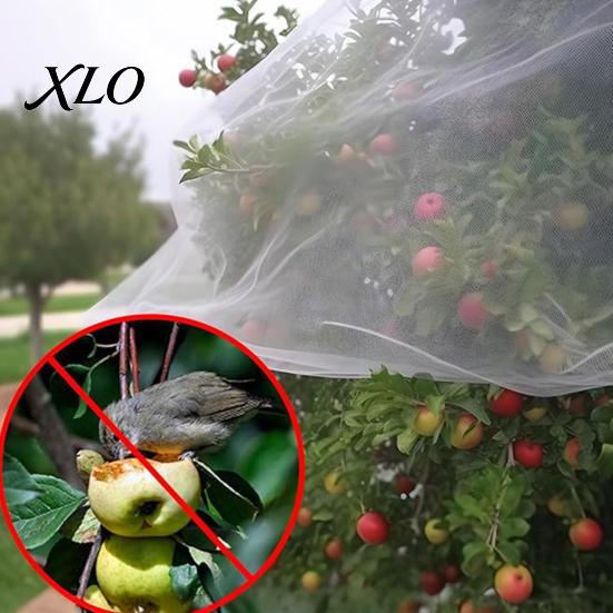 Flower Protection Cover Garden Netting for Raised Bed, Fine Mesh Barrier Net Bird, Insect Bird & Pest, Heavy Duty Vegetable Fruit Plants