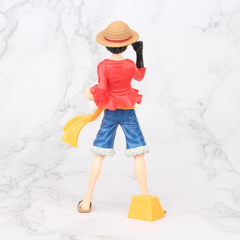 Luffy Piece One Black Fist Action Figure Pvc Model Collectible Anime Statue