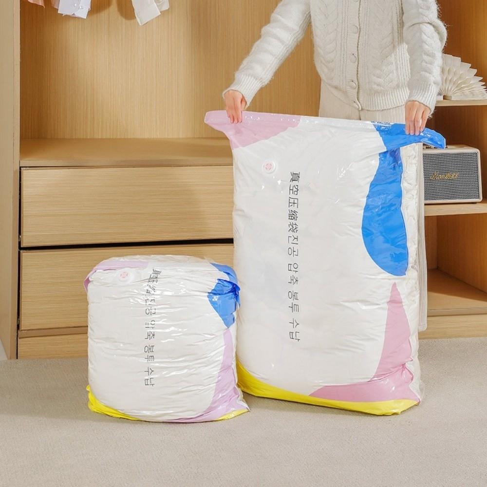 Large Capacity Vacuum Storage Bag Dust-proof Clothes Blankets Organizer Travel Accessories