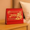 Zodiac Standing Flip Desk Calendar Traditional Desk Planner Festive Calendar Table Calendar  Office