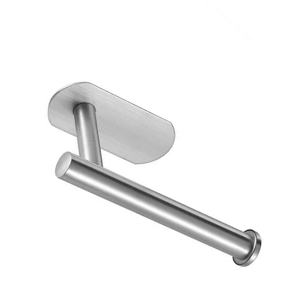 Küchenpapierrollenhalter Stanzfrei Drahtziehen Badezimmer-Toilettenpapierhalter Frischhaltefolienaufbewahrung