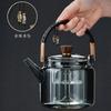 High Temperature Resistant High Borosilicate Glass Teapot Household Open Flame Electric Ceramic Stove Kettle Hot Water Teapot