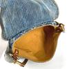 Louis Vuitton M95050 MonogramDenim Mini Pleaty Hand Bag Shoulder Bag blue