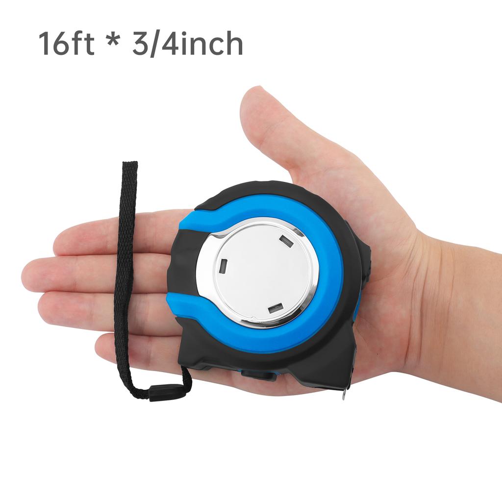 Imperial Self Locking Tape Measure 1/8 Inch Fraction Markings Two Sizes Heavy Duty Professional