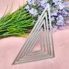 Multi-layer Triangular Edges and Corners Design Pattern Scrapbooking Craft Die 3D DIY Festival Card Making