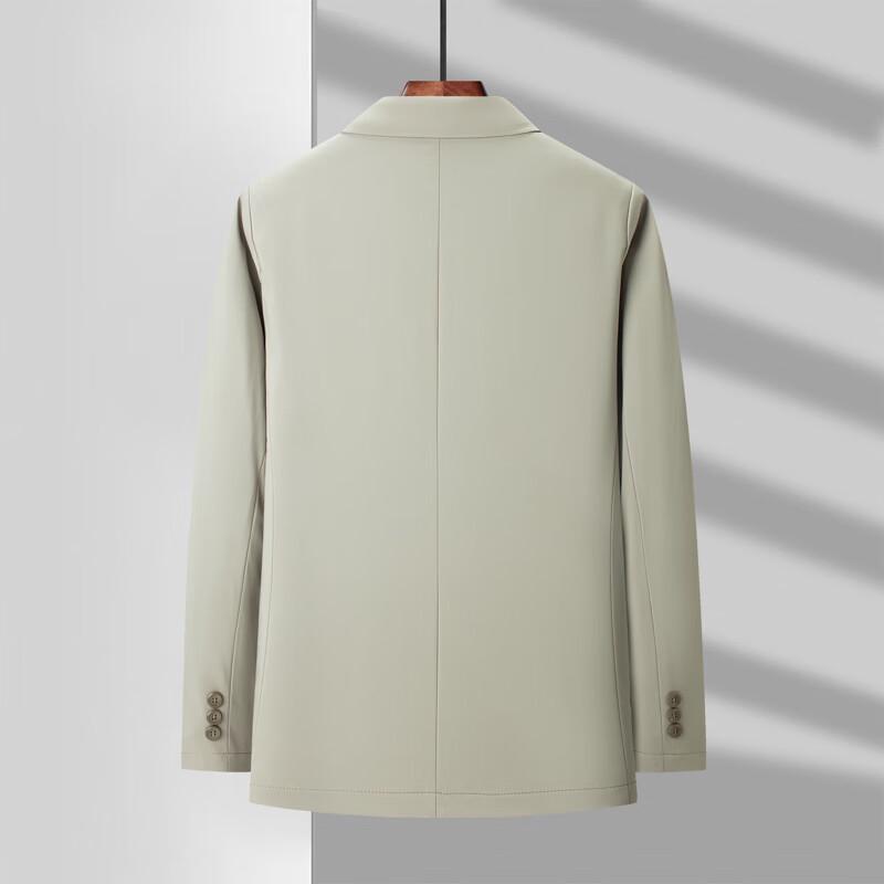 Romon Men's Business Casual Lapel Jacket